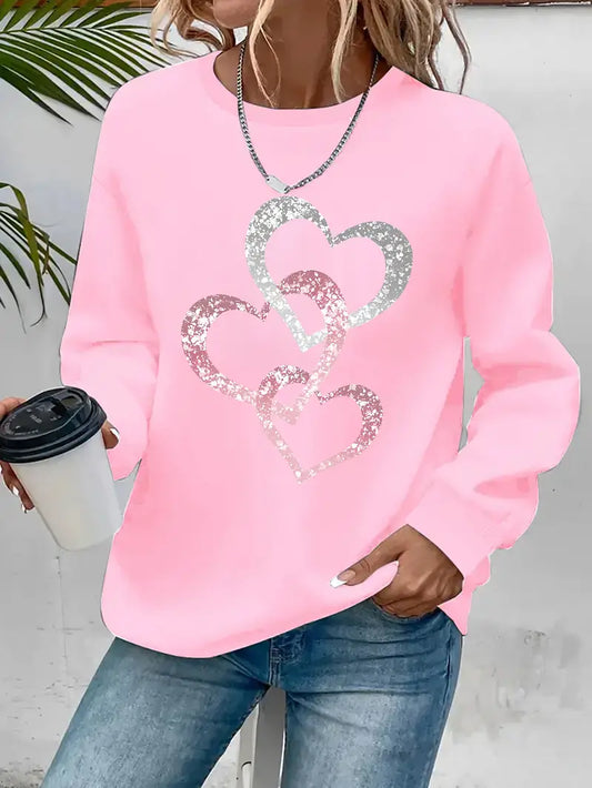 Brave Heart Sweatshirt | Together Against Breast Cancer